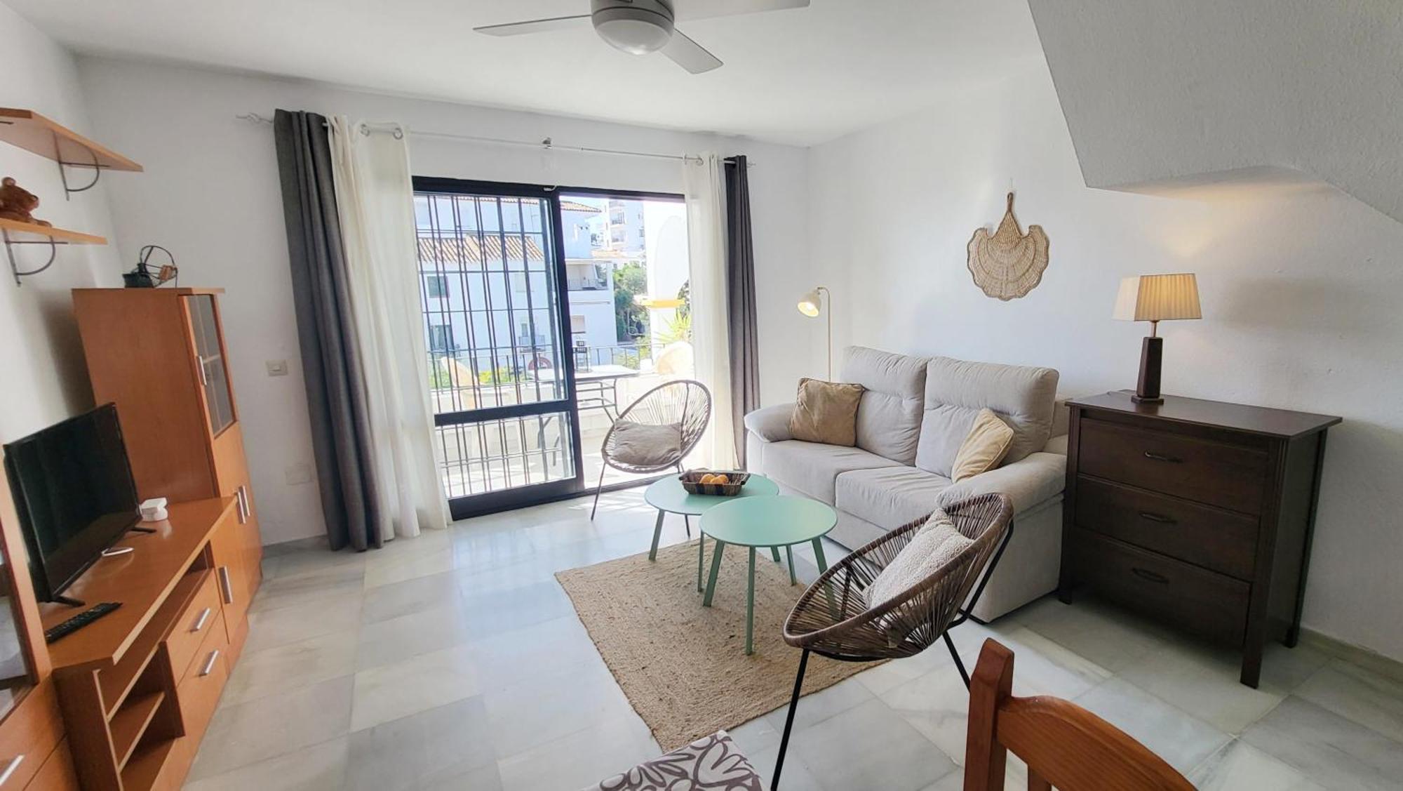 Cala Beach House Duplex Vistas Mar Piscina Parking La Cala De Mijas Bagian luar foto